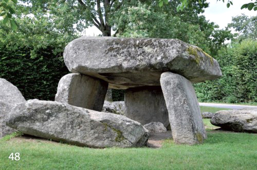 The Pierre des Feés dolmen, Reignier, Haute Savoir, France.