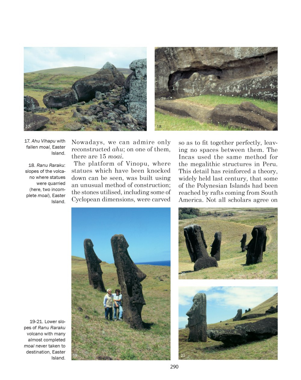 Easter Island - picture from Alberto Pozzi in his book Megalithism